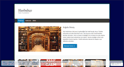 Desktop Screenshot of hasbahce.net