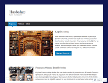 Tablet Screenshot of hasbahce.net